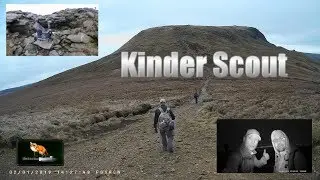 Hike From Snakes Pass to Kinder Down Fall ( The Waterfall on Kinder Scout )