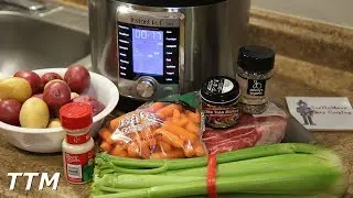 Pot Roast with Potatoes and Carrots in the Instant Pot Ultra 60 Pressure Cooker