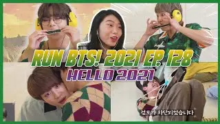 Run BTS! 2021 - EP.128 ( HELLO 2021) REACTION