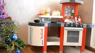 Обзор Детская кухня с водой Tefal Super Chef Smoby 24213