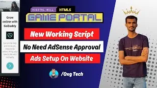 Html5GamePortal AdSense Script | Run Google AdSense Ads without Approval On Your Site