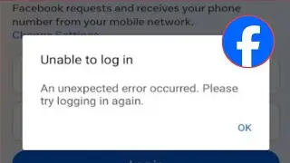 How To Fix Facebook Unable To Login Problem Today (2024) | How To Fix Facebook Session Expired issue