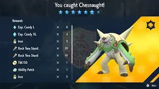 Soloing the 7-Star Chesnaught Tera Raid! | Pokémon Scarlet & Pokémon Violet