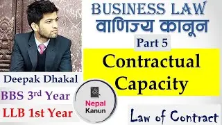 Business Law Contractual Capacity Part 5