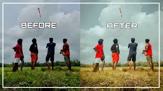 Easy photo editing tutorial Lightroom | Lightroom Orange Tone Editing | Android / iPhone mobile edit