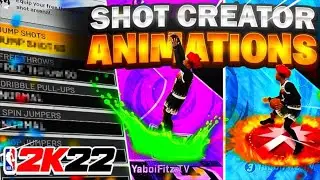New Best Shot Creator Animations in NBA 2K22 • Best Fade, Dribble Pull Up, Hop Jumper & Spin Jumper