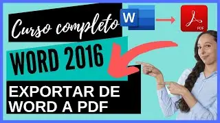🔴 Como CONVERTIR un archivo de WORD a PDF 2020  FÁCIL - Curso de Word  gratis 2020🚀