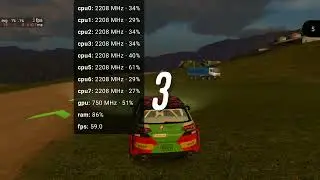 Carx Rally on Redmi note 4 Overclock with Kizuna and Lineage a13 zeelog