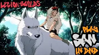 Play San in Dungeons & Dragons (Princess Mononoke D&D 5E Build)