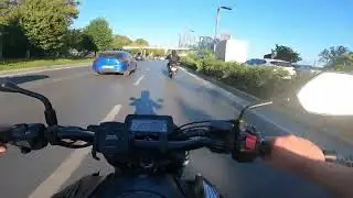 İSTANBUL TRAFİKTE GAZLAMA #5 / Honda CB250R 2020 ve HERO XPULSE 200 2024