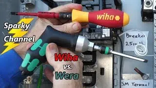Wiha vs. Wera Torque Screwdrivers for 2020 NEC 110.14 (D)