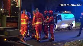 Brand in keuken beschermde woonvorm Veendam