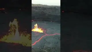 Danakil Desert - Hottest Place On Earth #shorts