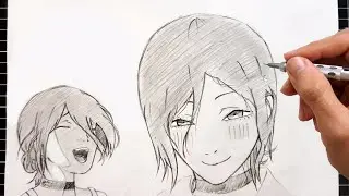 Reze Chainsaw Man – Simple Pencil Sketch Tutorial