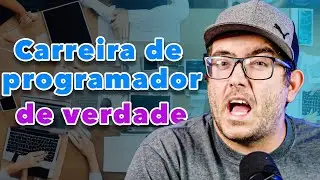 Programação no mundo real é diferente das redes sociais.