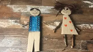 En ucuz oyuncak bebek /nasıl yapılır/eğlenceli aktivite /diy