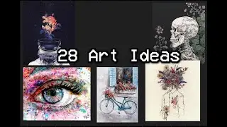 28 Aesthetic Art Ideas Painting, drawing and digital