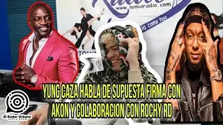 @YUNGCAZA Habla De Supuesta Firma Con Akon Y Colaboracion Con Rochy Rd (El Radar Urbano Radio Show)