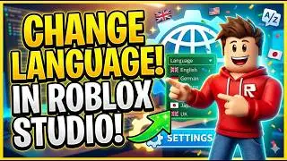 How to change language in ROBLOX studio