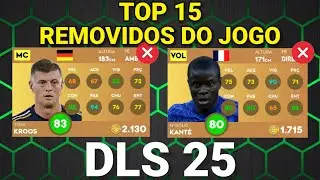 Os Melhores Jogadores que Serão Removidos no DLS 25 ( Comprem eles antes que seja tarde !! )