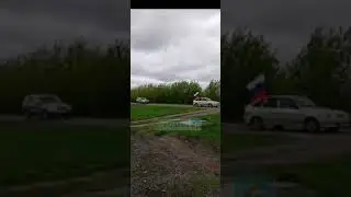 ДТП на автопробеге в честь 76-летия Победы в Великой Отечественной войне [От подписчиков УСМАНЬ 48]