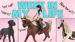 Week in my life vlog!!!💙| Emily's vlogs | Schleich RRP