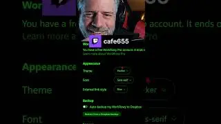 Changing how Workflowy looks cafe655 on #Twitch #workflowy