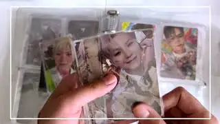 setting up my seventeen a5 binder ♡ woozi + vernon