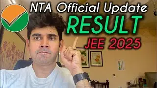 RESULTS JEE 2025 April -  NTA Official Update 🚨🚨 