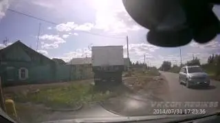 ДТП в Омске на ул. 20-я Линия 31 июля 2014