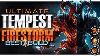 Ultimate HUGE DAMAGE TEMPEST BUILD Firestorm Full Guide | Diablo Immortal