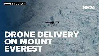 WATCH: First-ever drone delivery tests on Mount Everest