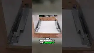 Perfectly Fit Your Boards with Easy Drawer Slide Installation!