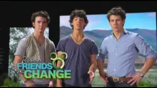 Join Disney's Friends for Change - Jonas Brothers