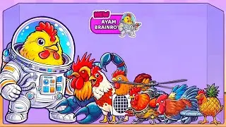 Merge Fellas: Ayam Brainrots ⁉️ New Update – Max Level | Gameplay!