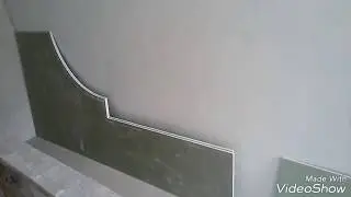 Делаем потолок с ГКЛ.  В два уровня.