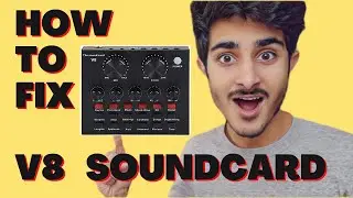 Fix V8 Sound Card - V8 Sound Card all Problem Fix