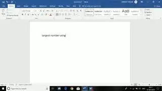C++ Program | To Find The Largest Number | Using if - else Statement |