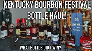 Kentucky Bourbon Fest 2024 Bottle Haul. So many unicorn bottles in one weekend.