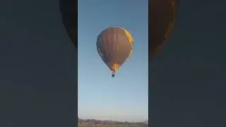 Almost hit the construction site  #work #hotairballoon #wood #woodworking #diy