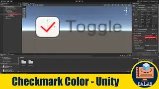 Change Checkmark Color of UI Toggle in Unity
