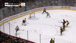 Linus Ullmark Scores Goal Vs Canucks Goalie Goal