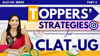 CLAT 2024 preparation | CLAT Toppers strategy | How to start CLAT preparation |  #2 CLAT UG Series