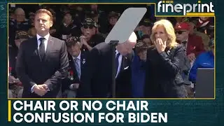 D-Day 80th anniversary: Biden's health concern raises as awkward movements at D-Day goes viral |WION