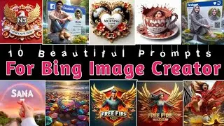 Top 10 Prompts for Bing Image Creator | 3D Viral Ai Bing Images  | Bing Image Creator Prompts