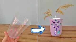 Cement & Plastic Box | Çimento ve Plastik Kutu İle Dekoratif Aydınlatma Yapımı