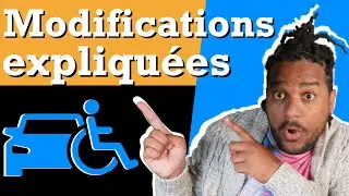 Aménagements de véhicules adaptés pmr. Liste et explications des modifications.