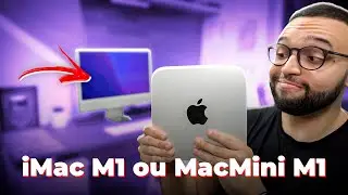 iMac M1 vs Mac mini M1 | Qual é o MELHOR pra você?! COMPARATIVO!