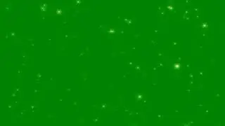 Sparkling green screen