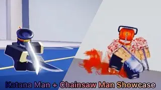 Katana Man + Chainsaw Man Showcase (Chainsaw Man: Devil's Heart)